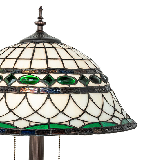 28" High Tiffany Roman Table Lamp