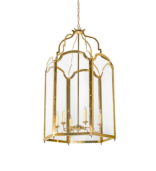 36" Wide Ouro 6 Light Pendant