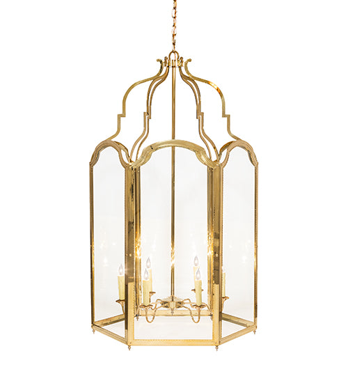 36" Wide Ouro 6 Light Pendant