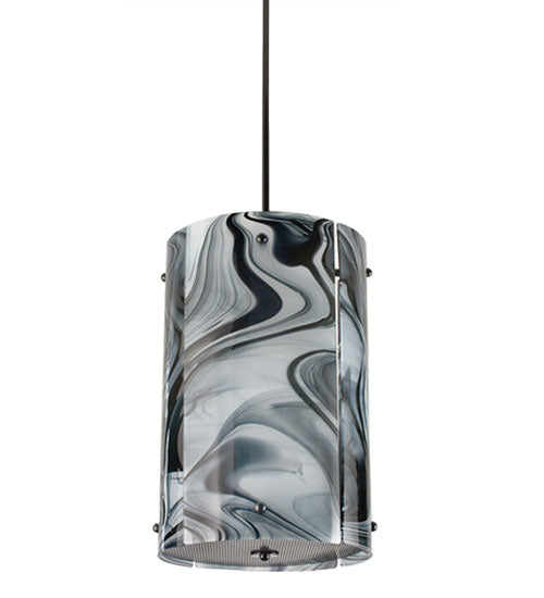 12.5" Wide Metro Noir Swirl Pendant