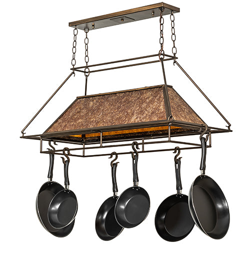 39" Long Mission Prime Pot Rack