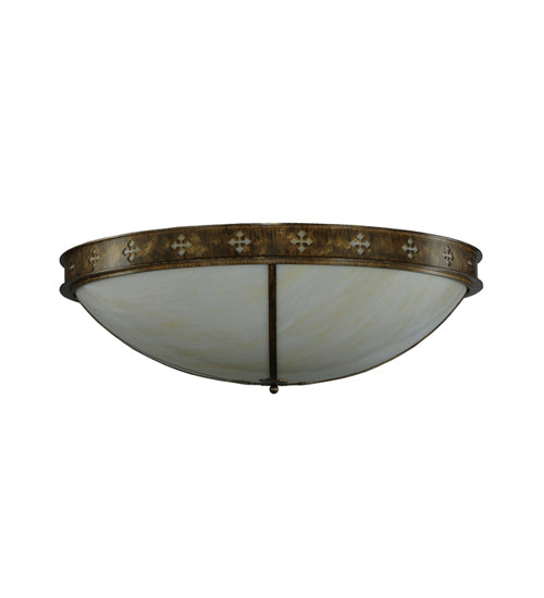 46" Wide Byzantine Flushmount