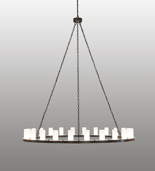 72" Wide Loxley 24 Light Chandelier