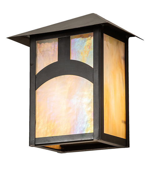 6.5" Wide Seneca Hill Top Wall Sconce