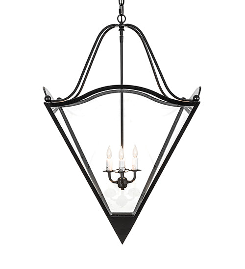 24" Square Zale Inverted Pendant