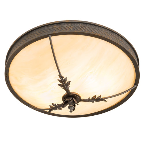 18" Wide Hoja Semi-Flushmount