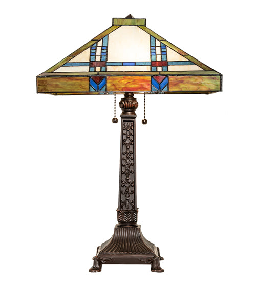 25" High Prairie Wheat Table Lamp