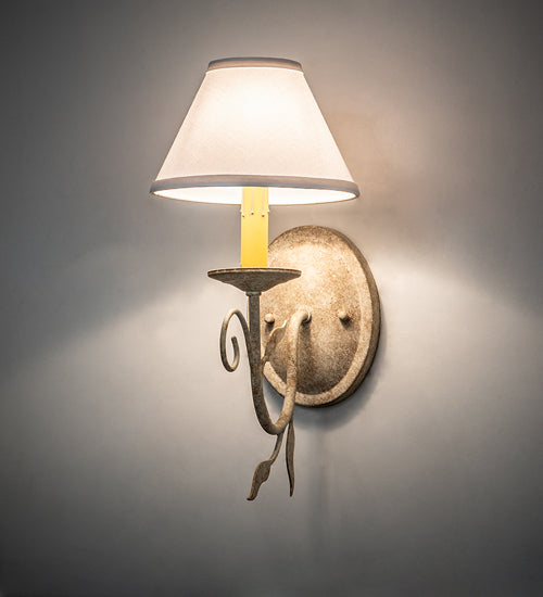 7" Wide Bordeaux Wall Sconce