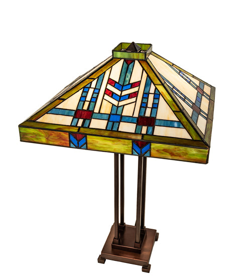 28" High Prairie Wheat Table Lamp