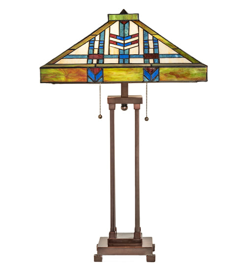 28" High Prairie Wheat Table Lamp