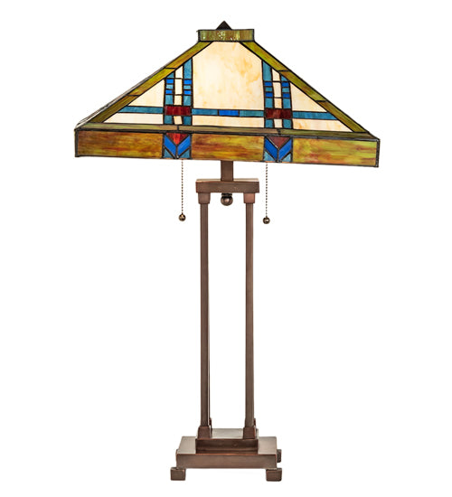 28" High Prairie Wheat Table Lamp