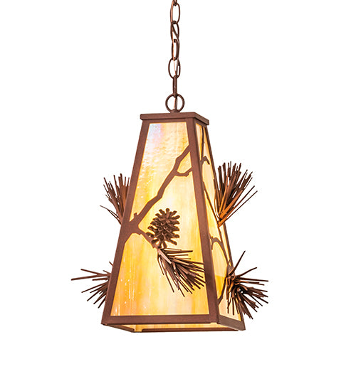 13" Wide Lone Pine Pendant