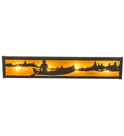 24" Wide Canoe At Lake Vanity Light