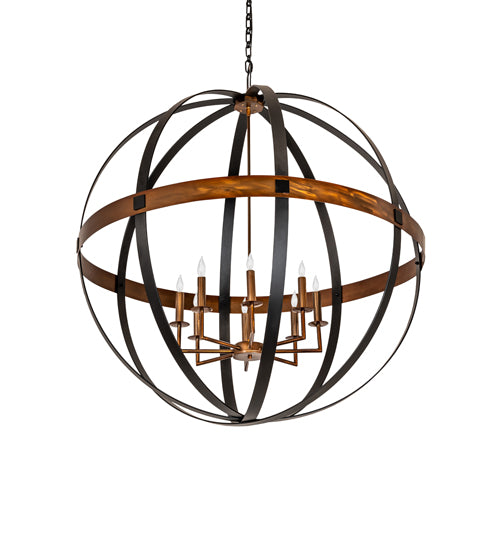 42" Wide Atlas 8 Light Pendant