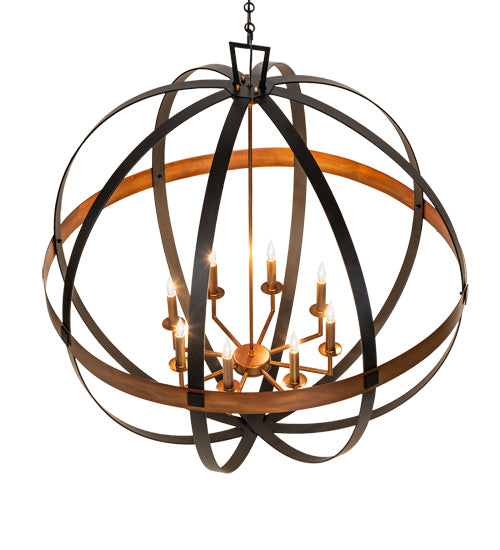 42" Wide Atlas 8 Light Pendant