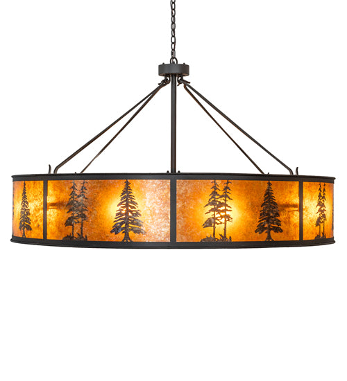 62" Wide Tall Pines Pendant