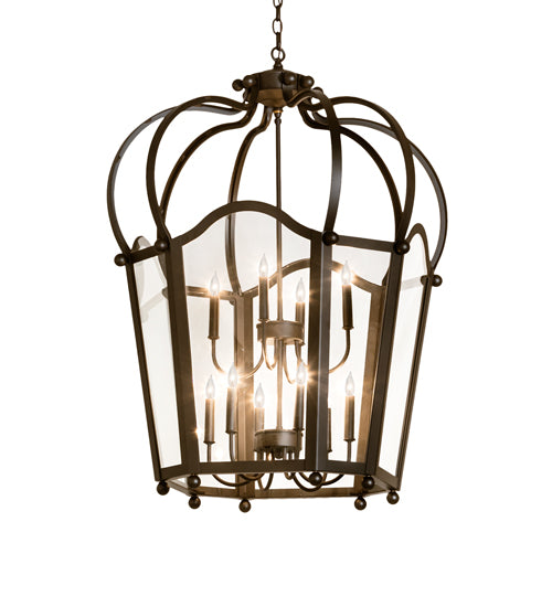 33" Wide Citadel 10 Light Pendant