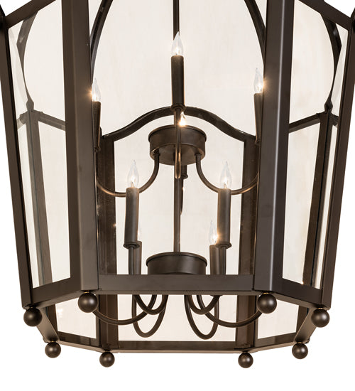 33" Wide Citadel 10 Light Pendant