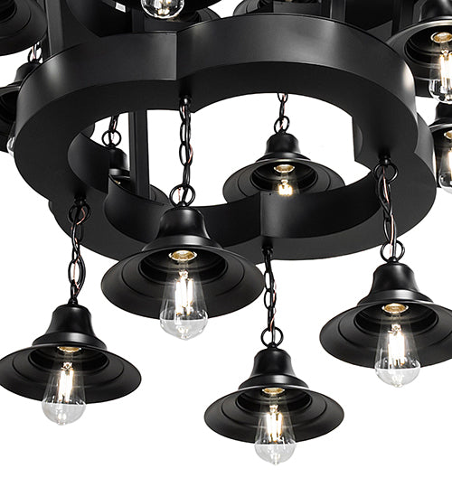 60" Wide Cretella 72 Light Six Tier Chandelier