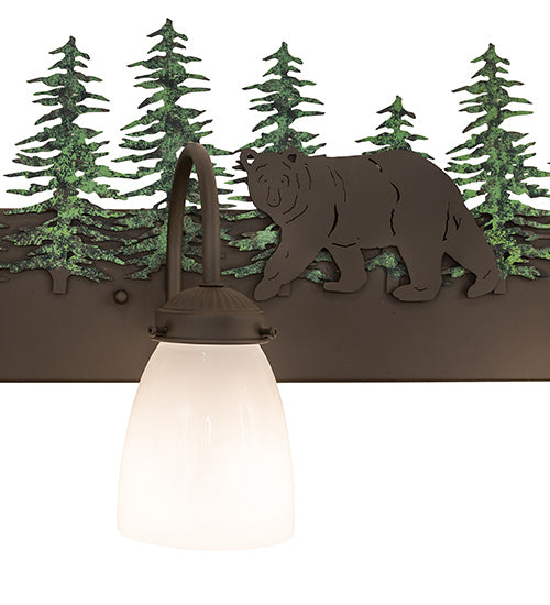 27" Wide Lone Bear 3 Light Vanity