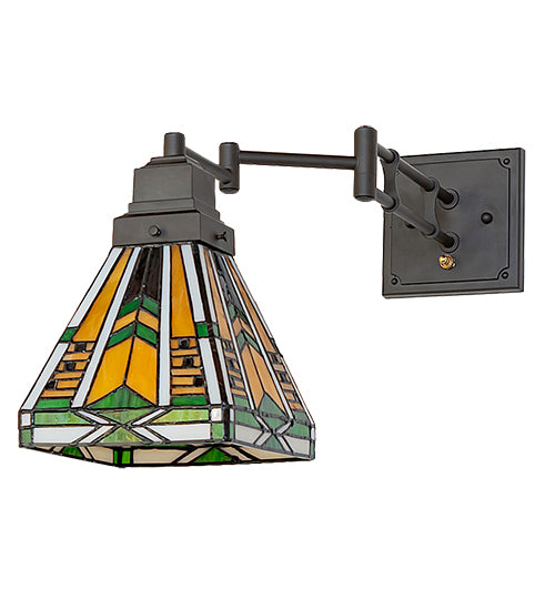 7-21" Wide Abilene Swing Arm Wall Sconce