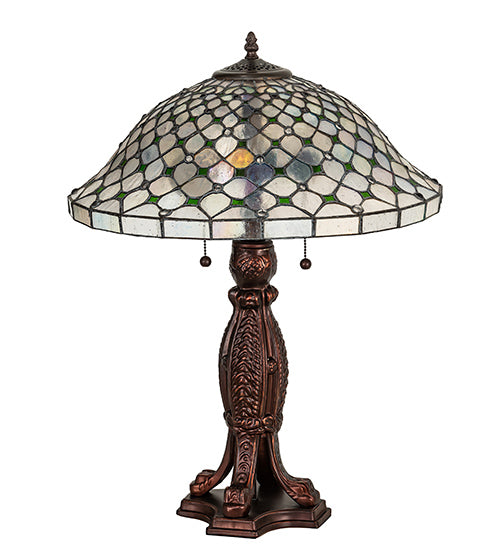 25" High Diamond & Jewel Table Lamp