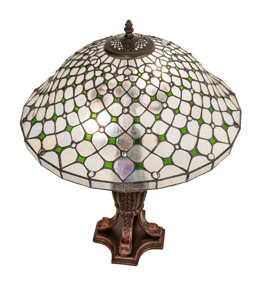 25" High Diamond & Jewel Table Lamp