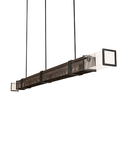 108" Long Quadrato Golpe Oblong Pendant