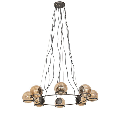 48" Wide Tyngsboro 8 Light Pendant