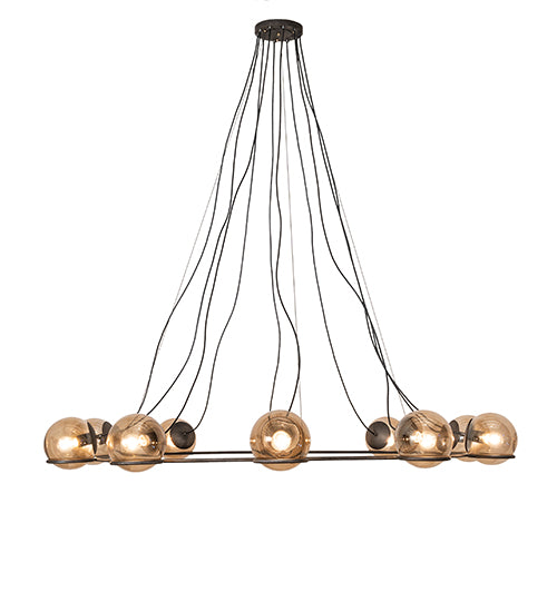 72" Wide Tyngsboro 10 Light Pendant