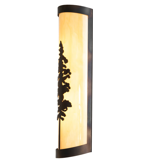 9" Wide Tall Pines Wall Sconce