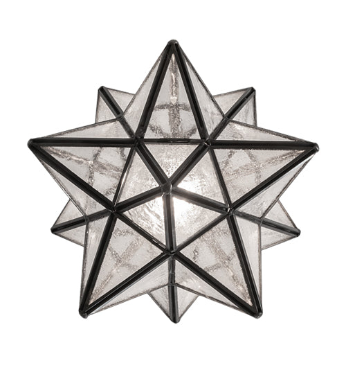 9" Wide Moravian Star Mini Pendant