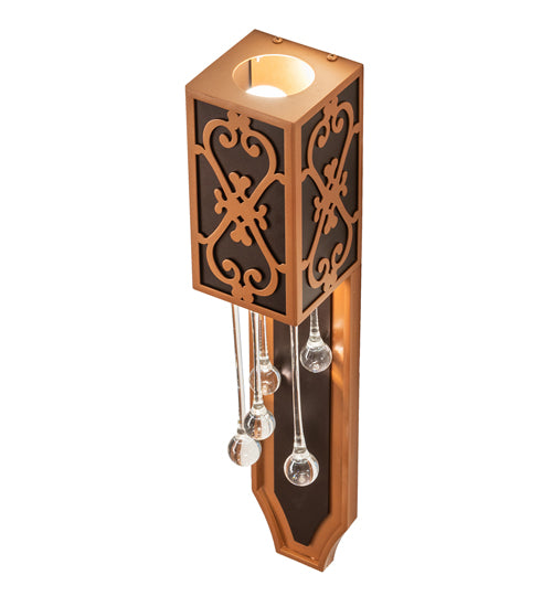 4" Wide Axiom Wall Sconce