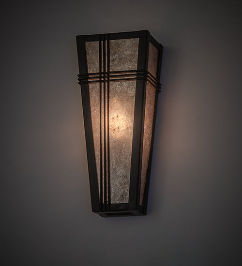 5" Wide Triangulator Wall Sconce