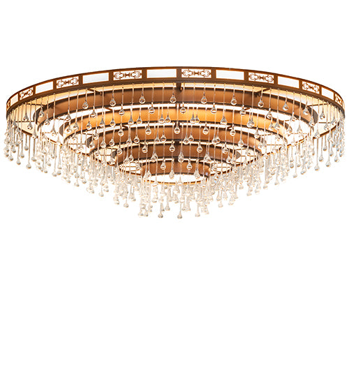 72" Wide Axiom Chandelier