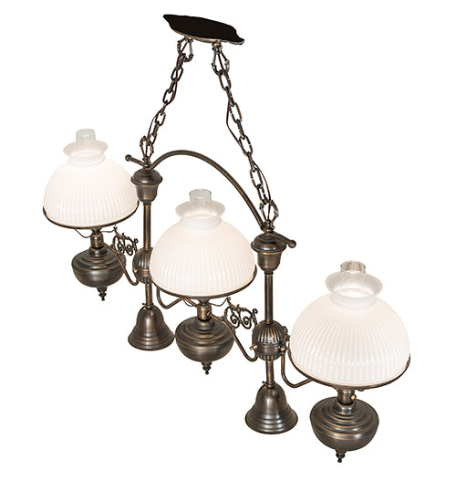 48" Long Sunbury 3 Light Island Pendant