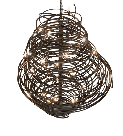 64" Wide Cyclone 36 Light Chandelier