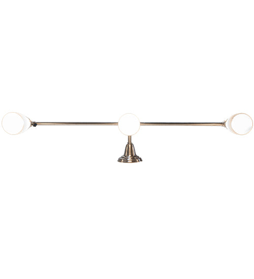 43" Wide Revival Goblet 3 Light Vanity Light