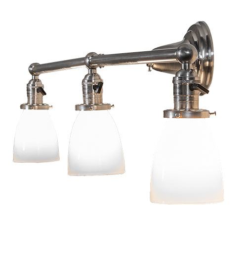 43" Wide Revival Goblet 3 Light Vanity Light