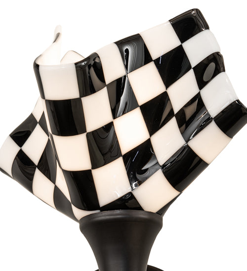 8" Wide Handkerchief Grand Prix Wall Sconce