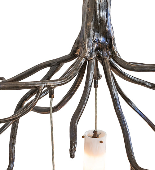 70" Long Winter Solstice Cilindro 8 Light Chandelier