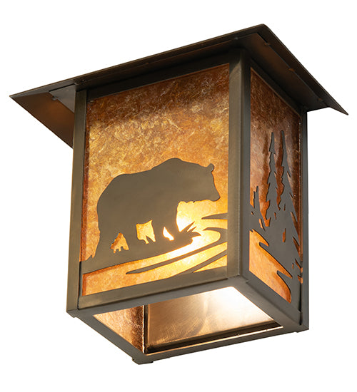 9" Wide Seneca Bear Creek Wall Sconce