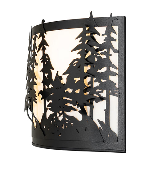 20" Wide Tall Pines Wall Sconce