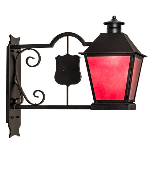 12" Wide Stafford Lantern Wall Sconce