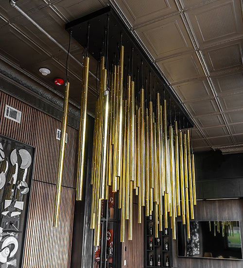 144" Long Emmentaler 63 Light Cascading Pendant