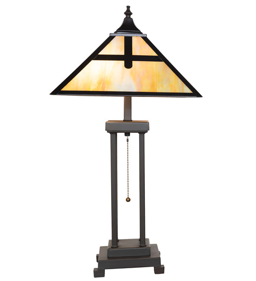 26" High Cross Mission Table Lamp