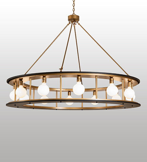 66" Wide Reginald 12 Light Pendant