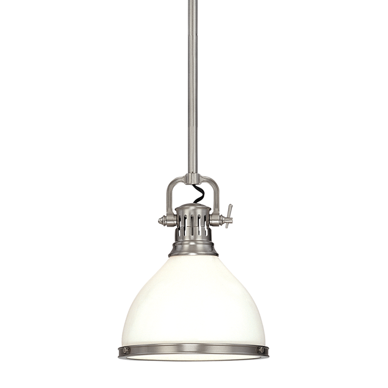 Randolph Pendant 15" - Satin Nickel