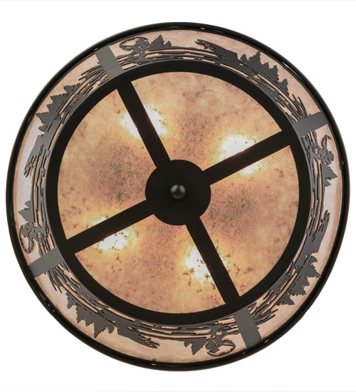 22"W Fly Fishing Creek Flushmount