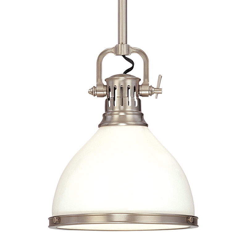 Randolph Pendant 18" - Satin Nickel